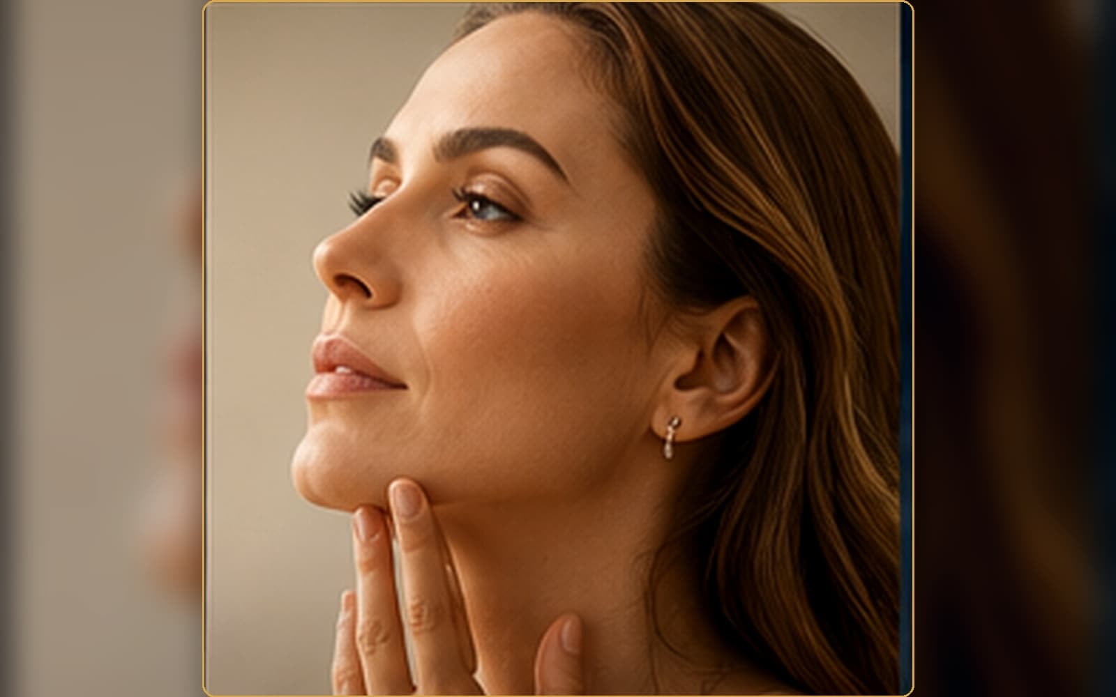 Expressão Facial & Contorno — Horizontes da Autoestima Sustentada (imagem editorial maison)